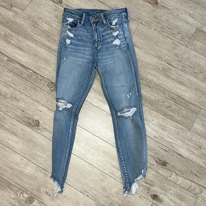 American eagle jean capris
